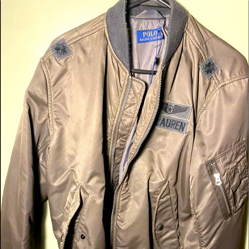 Men’s Size M Ralph Lauren Polo Pilot Bomber Jacket